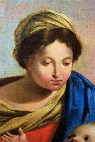 "The Holy Family: Rest During the Flight into Egypt"
